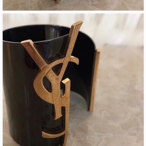 YSL Black and gold bracelet￼